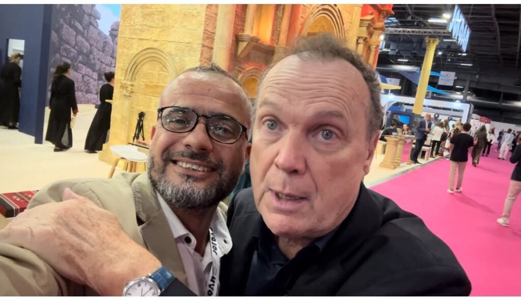 Ghrisi Al-Ghrisi and Julien Lepers