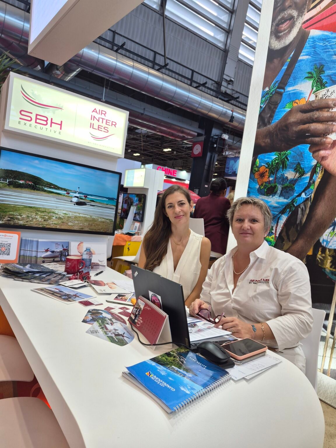 Saint-Barthélemy (Caribbean) : Air Inter Iles by St Barth Executive, a premium and business-class private jet airline equipped for medical transport. - 1