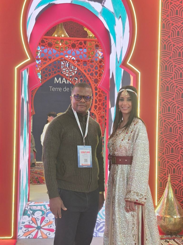 Cameroon and Fécamp : From Cameroon to Fécamp, Yvette Mamgue and Jovanovic Ondobo were received by Fécamp Mayor David Roussel to join forces in promoting the cultural richness of both Cameroon and Fécamp. - 4