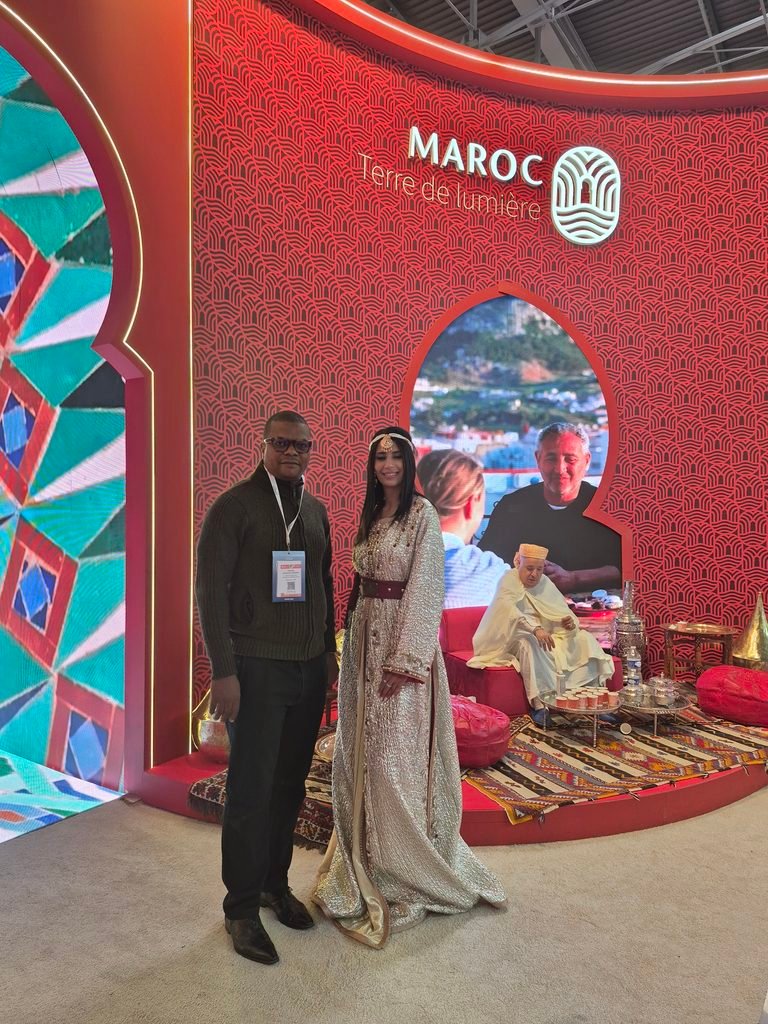 Cameroon and Fécamp : From Cameroon to Fécamp, Yvette Mamgue and Jovanovic Ondobo were received by Fécamp Mayor David Roussel to join forces in promoting the cultural richness of both Cameroon and Fécamp. - 5