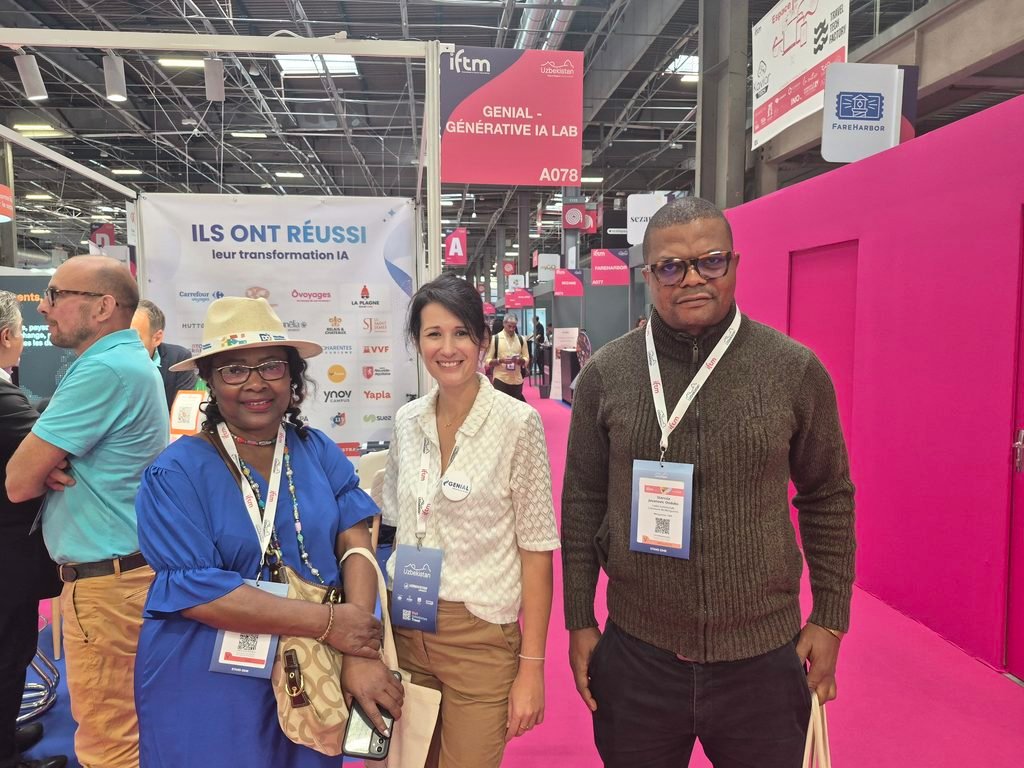 Cameroon and Fécamp : From Cameroon to Fécamp, Yvette Mamgue and Jovanovic Ondobo were received by Fécamp Mayor David Roussel to join forces in promoting the cultural richness of both Cameroon and Fécamp. - 9
