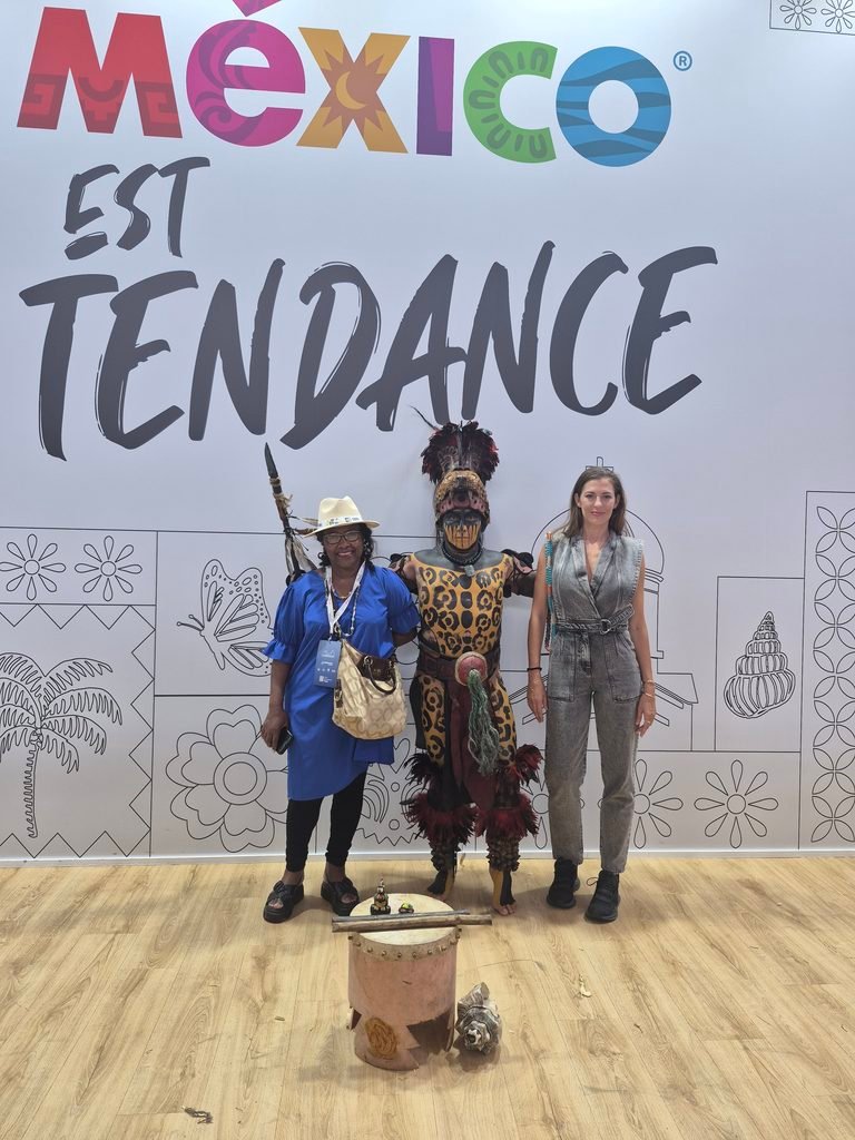 Cameroon and Fécamp : From Cameroon to Fécamp, Yvette Mamgue and Jovanovic Ondobo were received by Fécamp Mayor David Roussel to join forces in promoting the cultural richness of both Cameroon and Fécamp. - 10