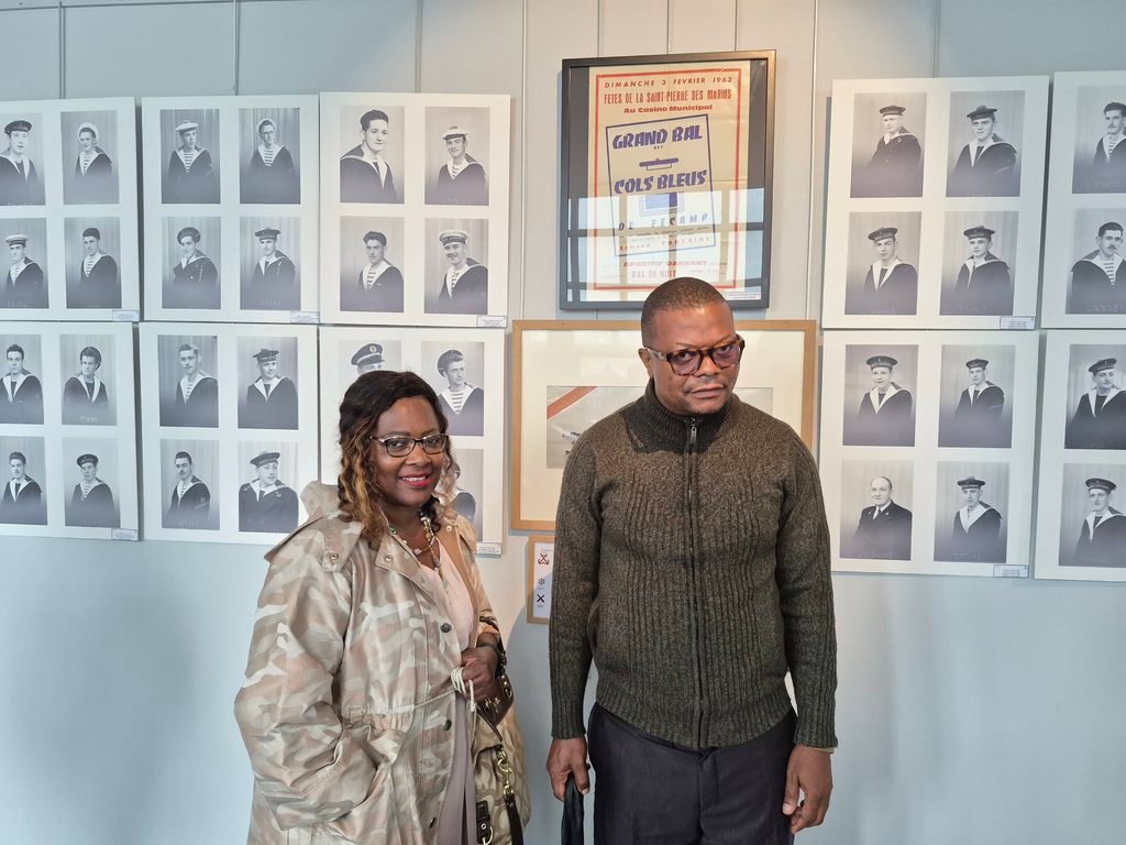 Cameroon and Fécamp : From Cameroon to Fécamp, Yvette Mamgue and Jovanovic Ondobo were received by Fécamp Mayor David Roussel to join forces in promoting the cultural richness of both Cameroon and Fécamp. - 21