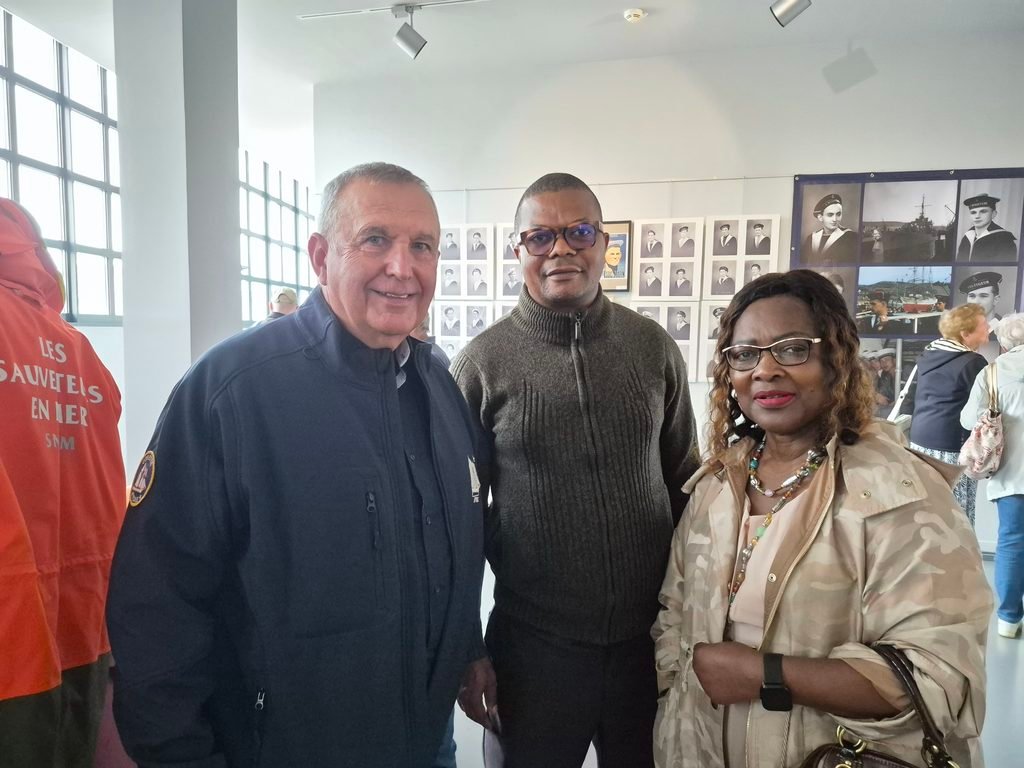 Cameroon and Fécamp : From Cameroon to Fécamp, Yvette Mamgue and Jovanovic Ondobo were received by Fécamp Mayor David Roussel to join forces in promoting the cultural richness of both Cameroon and Fécamp. - 22