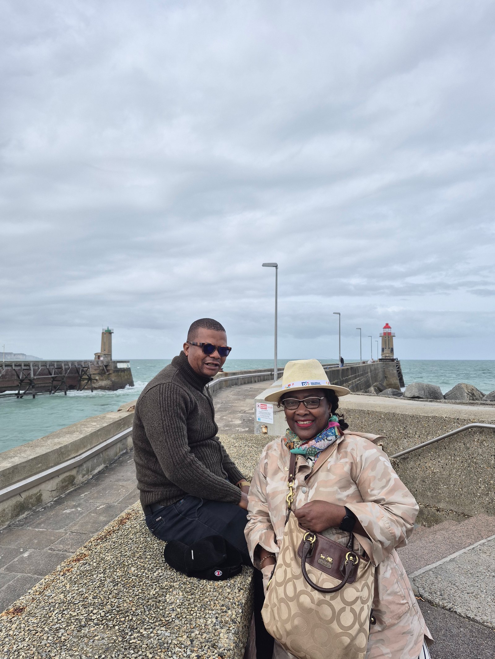 Cameroon and Fécamp : From Cameroon to Fécamp, Yvette Mamgue and Jovanovic Ondobo were received by Fécamp Mayor David Roussel to join forces in promoting the cultural richness of both Cameroon and Fécamp. - 33