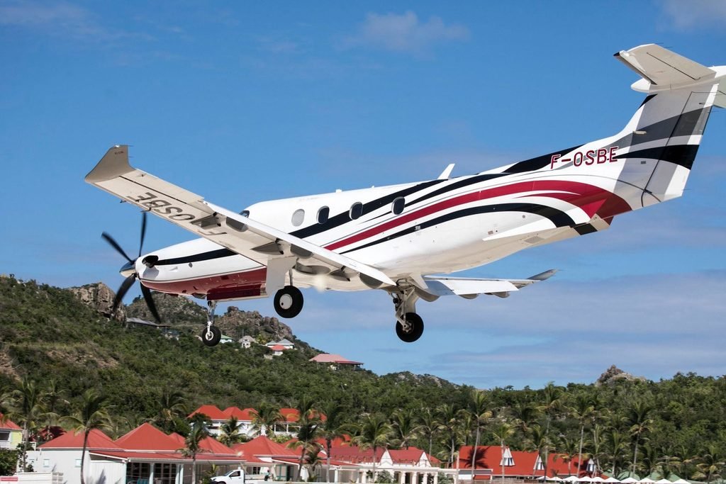 Saint-Barthélemy (Caribbean) : Air Inter Iles by St Barth Executive, a premium and business-class private jet airline equipped for medical transport. - 2
