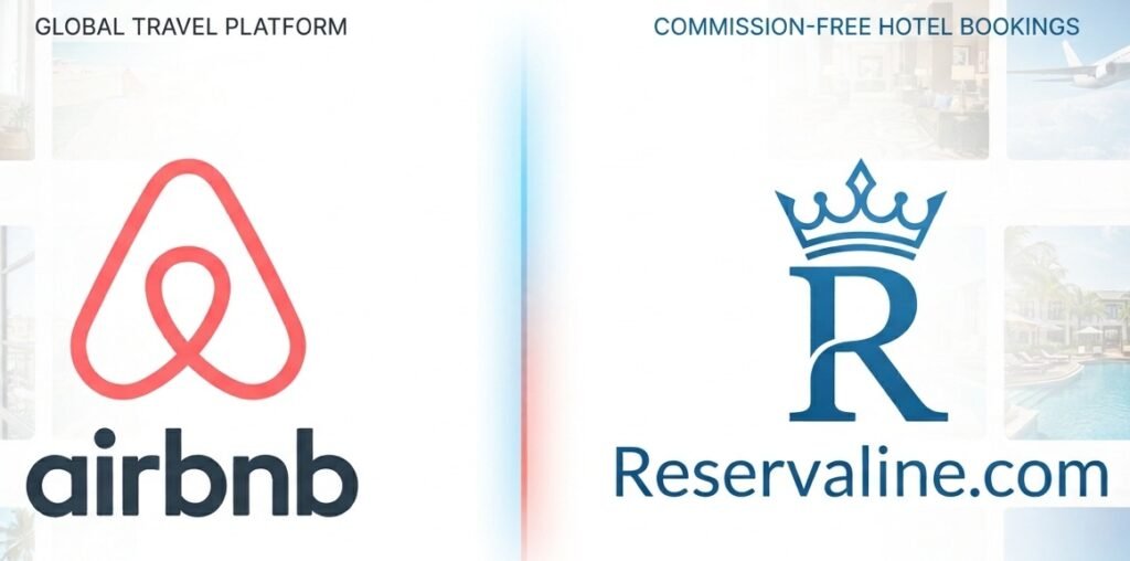 Airbnb VS Reservaline.com